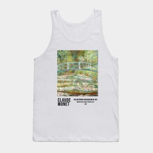 Calude Monet - Bridge Over A Pond Of Water Lilies Tank Top